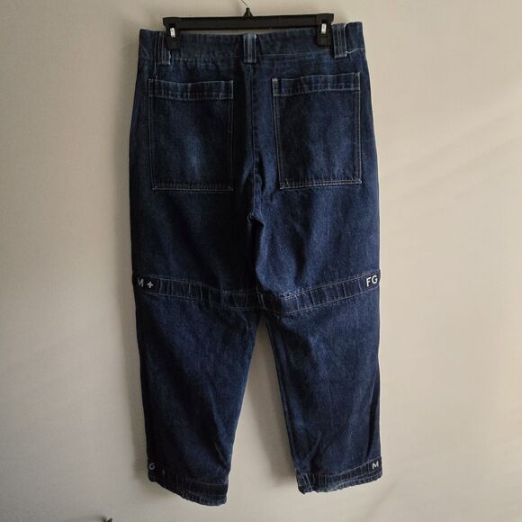 Girbaud Vintage Dark Jeans Men's Size 36 Baggy Oversized 90's Y2K Streetwear - Picture 2 of 9